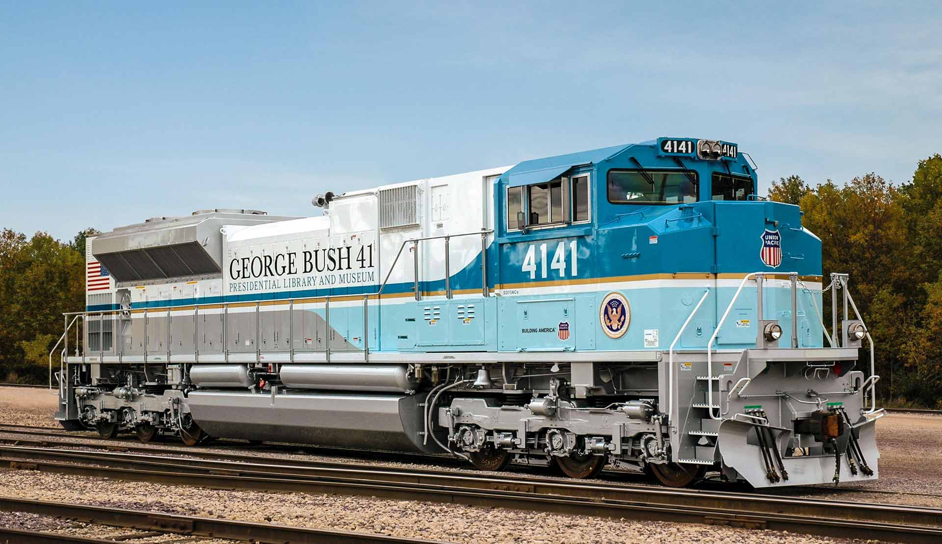 ynsb※ Union Pacific Locomotive No. 4141's Final Stop