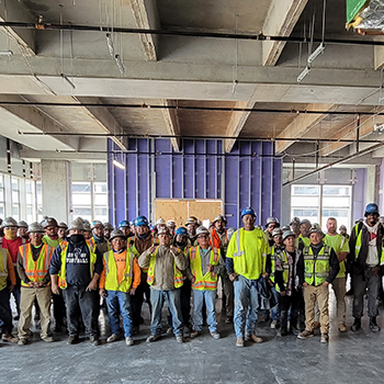 Dynamic One at TMC Helix Park Tops Out