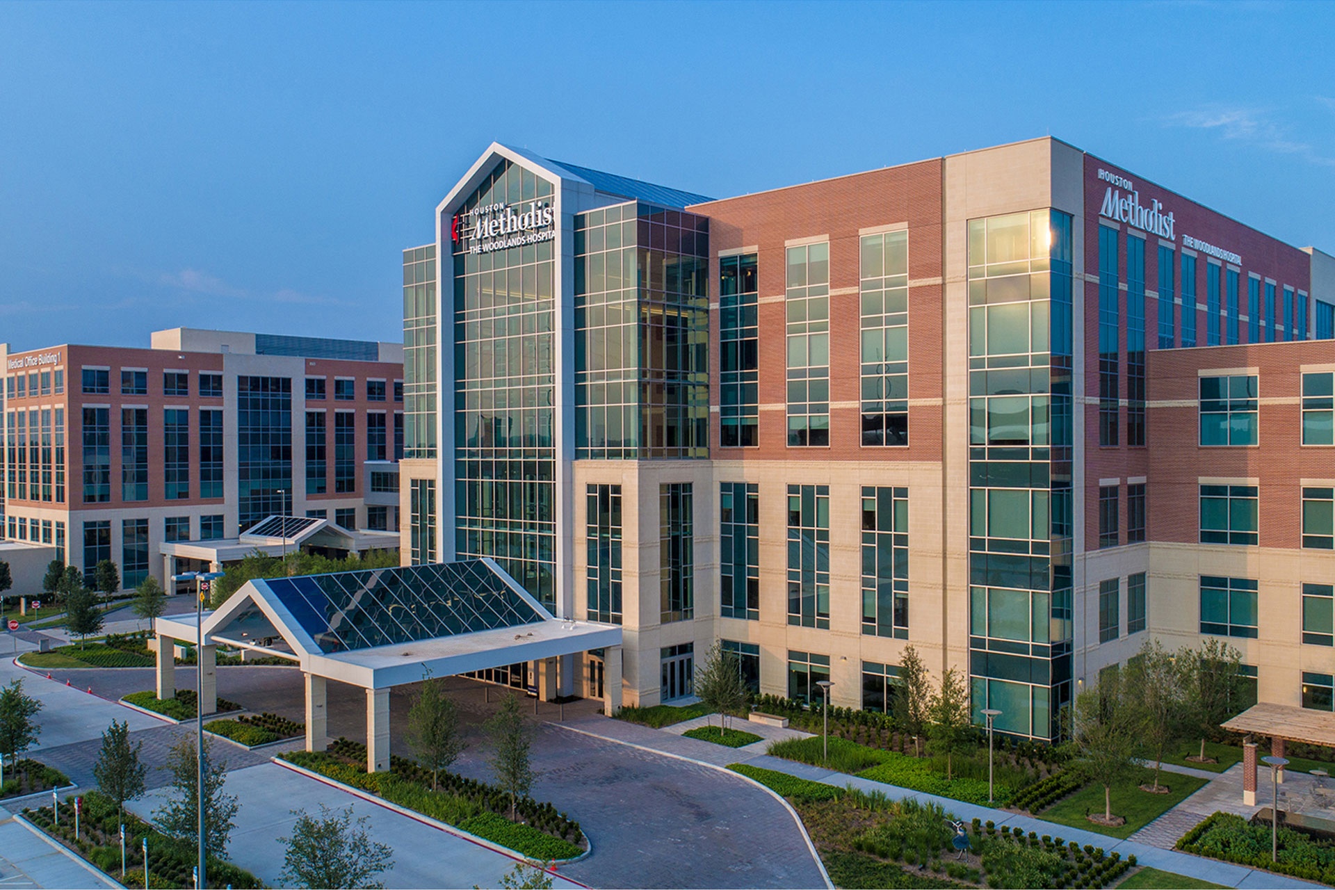 Houston Methodist The Woodlands Hospital, New Hospital and Medical Office Building