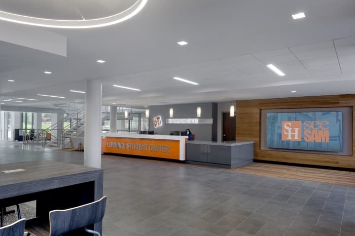 Sam Houston State University, Lowman Student Center Renovation