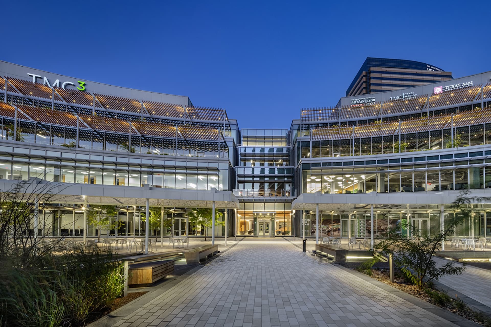 Vaughn Completes TMC3 Collaborative Building at Texas Medical Center